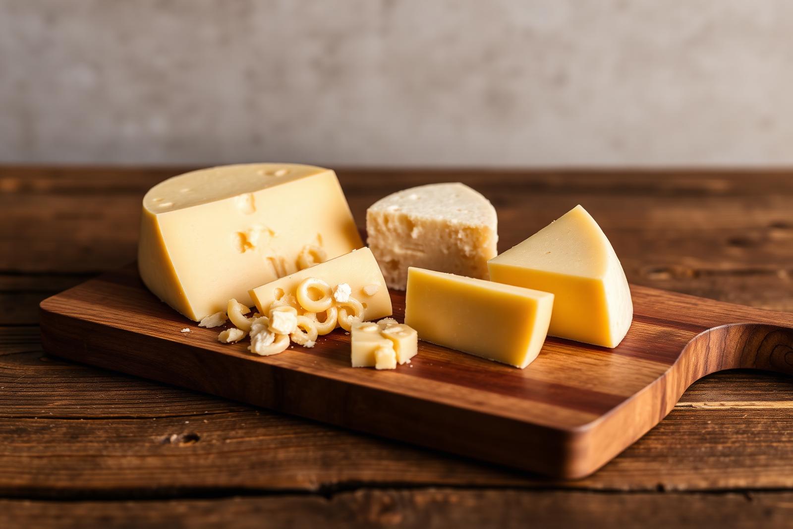 Cheese products from a modern production plant